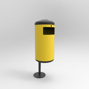 cubo de basura público