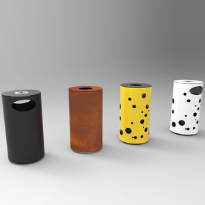 cubo de basura público
