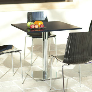 base de mesa de acero inoxidable