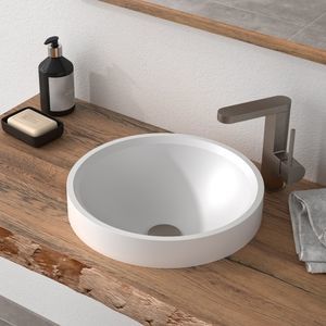 lavabo semiencastrado