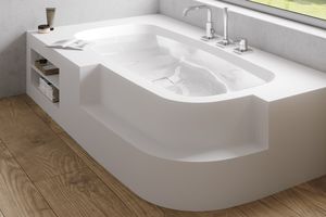 bañera ovalada