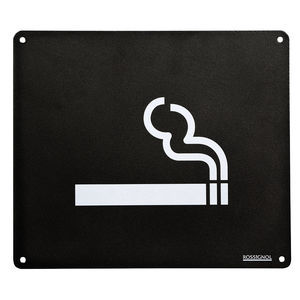placa de señalización de pared