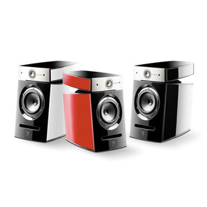 altavoz de estantes