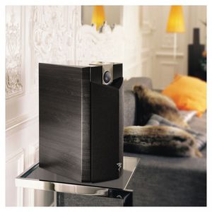 altavoz de estantes