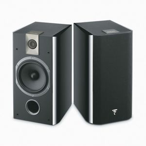 altavoz de estantes