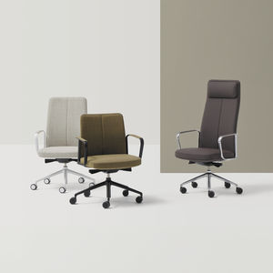 silla de trabajo de cuero
