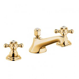 grifo bimando para lavabo