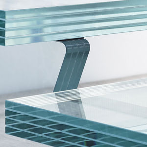 panel de vidrio laminado