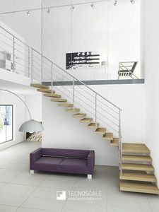 escalera en L