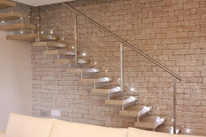 escalera recta