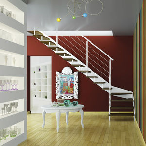 escalera recta
