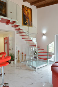 escalera recta