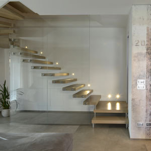 escalera en L