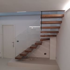 escalera en L