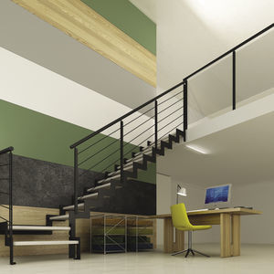 escalera recta