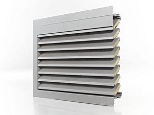 rejilla de ventilación de metal