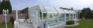 cubierta para piscina adosada