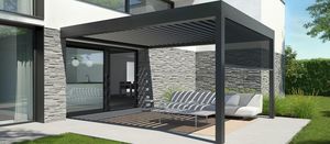 pérgola adosada