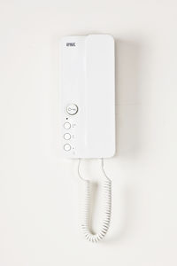 interfono audio blanco