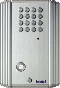 interfono audio blanco