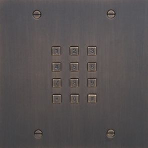teclado numérico para control de acceso