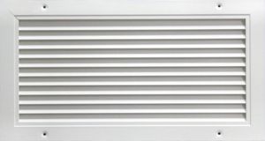 rejilla de ventilación de aluminio anodizado / de chapa de acero / rectangular / para el suministro y el retorno de aire