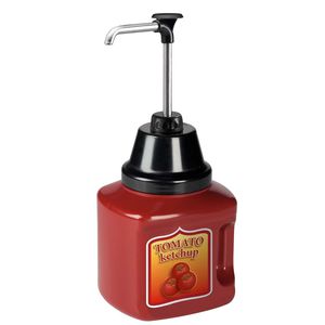 dispensador de salsas en encimera