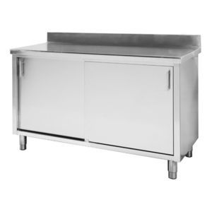 encimera de cocina de acero inoxidable