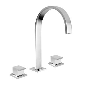 grifo bimando para lavabo
