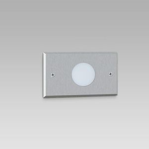 luminaria empotrable de pared
