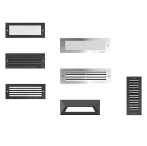 luminaria empotrable de pared