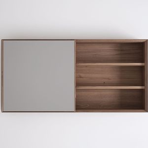 mueble de pared para cuarto de baño con espejo