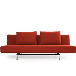 sofá cama / contemporáneo / de tejido / 2 plazas