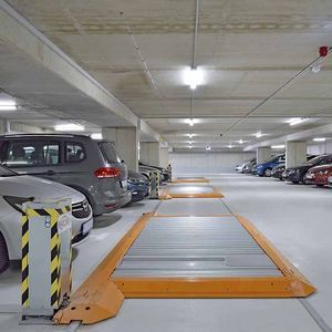 plataforma para coches deslizante