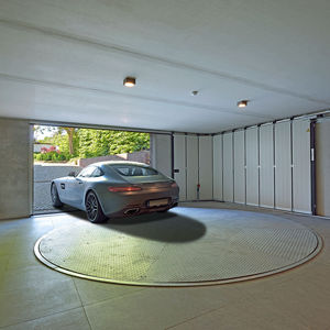 plataforma para coches giratoria
