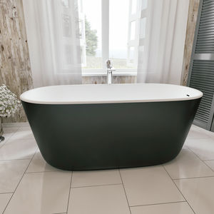 bañera ovalada
