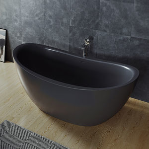 bañera ovalada