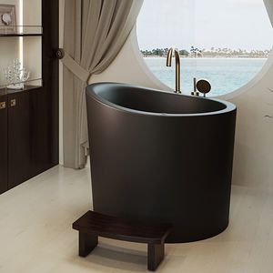 bañera redonda