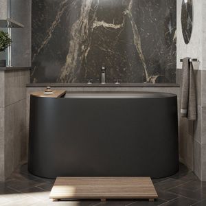 bañera ovalada
