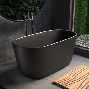 bañera ovalada