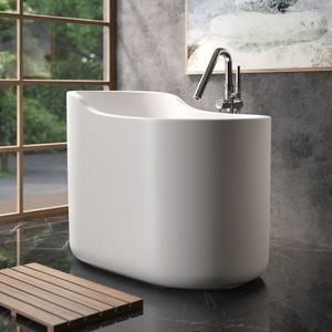 bañera ovalada