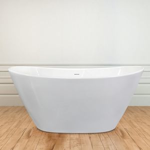 bañera ovalada