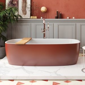 bañera en isla