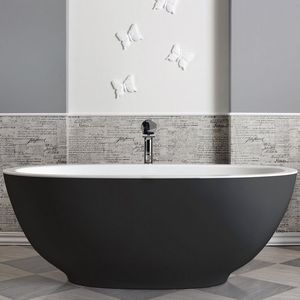 bañera ovalada