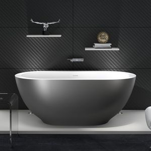 bañera ovalada