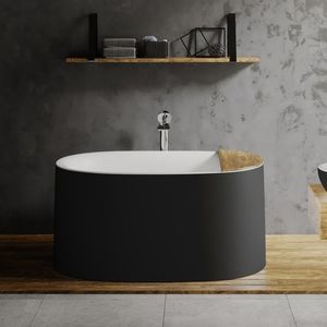 bañera ovalada
