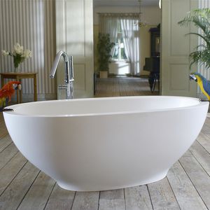 bañera ovalada