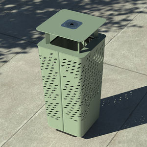 cubo de basura público