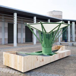 jardinera para huerto de acero