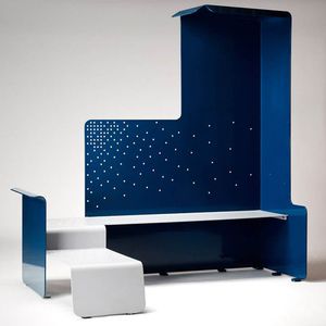 banco público de diseño original